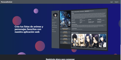 Project Personal AniList